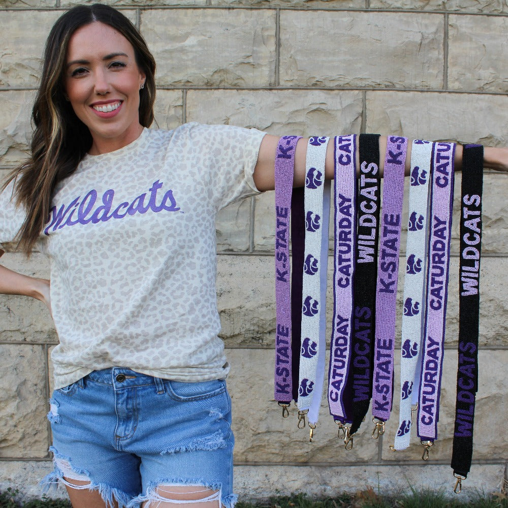 Beaded Game Day Bag Straps {Velvet} Revelry Thread Co