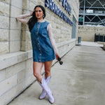 Button Down Denim Dress