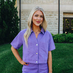 Boxy Cropped Denim Jacket