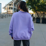 KSU Lavender Mock Neck