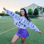 K-State Patched Up Cropped Long Sleeve