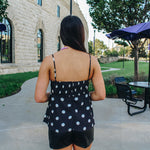 Polka Dot Babydoll Tank