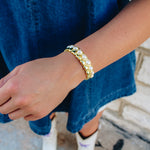 Pearl Heart Cuff