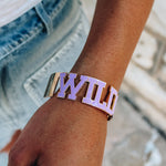 K-State Varsity Cuff Bracelet