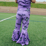 Polka Dot K-State Bell Leggings (Kids)