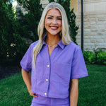 Boxy Cropped Denim Jacket
