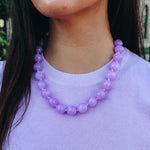 Lavender Bubble Necklace