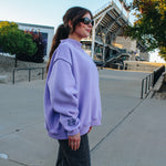 KSU Lavender Mock Neck