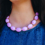Jelly Pop Lavender Necklace