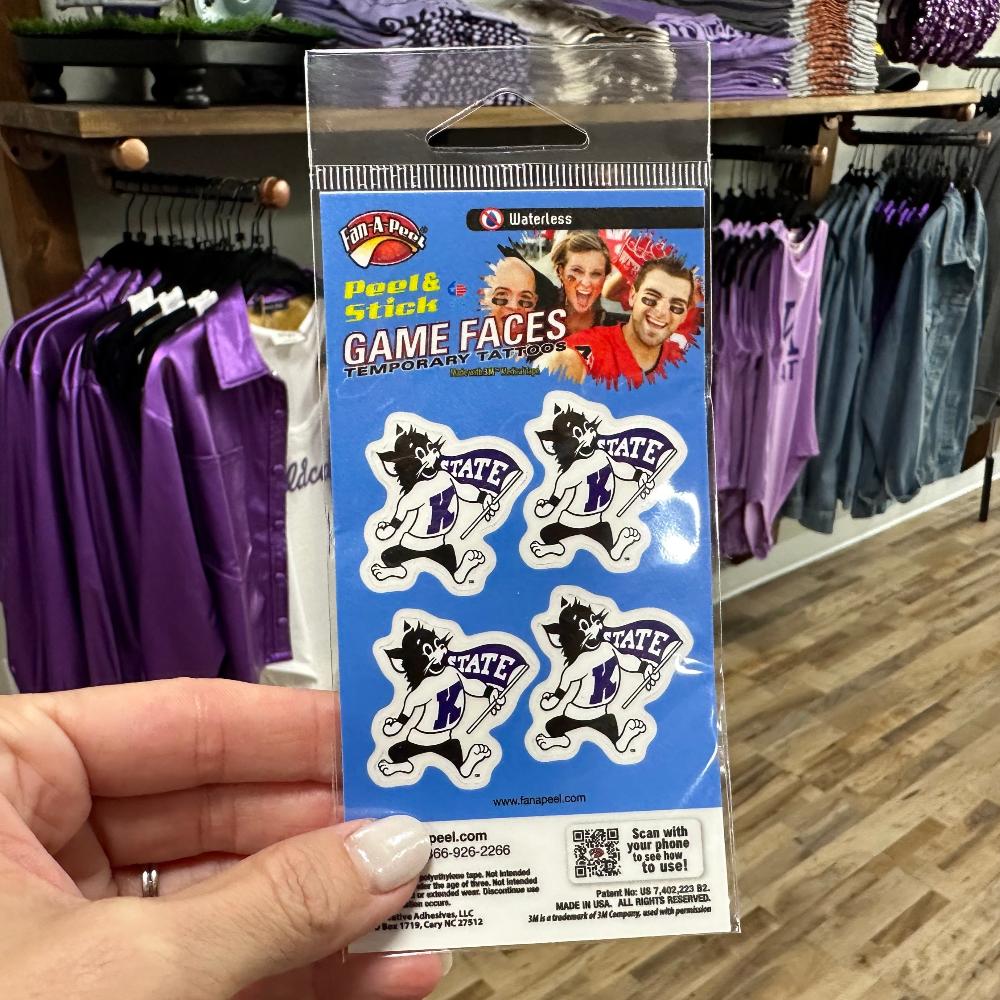 Kansas State Pennant Willie Tattoo