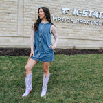 Button Down Denim Dress