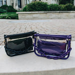Chunky Chain Clear Bag with Pouch