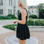 Button Down Tiered Romper