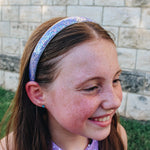 Shaker Glitter Headband with Teeth