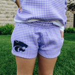 Gingham Powercat Short (Kids)