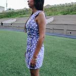 Polka Dot Scalloped Romper