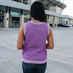 Sleeveless Sweater Top