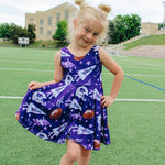 K-State Football Twirl Dress (Kids)