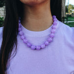 Lavender Bubble Necklace