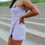 Stripe Tube Romper