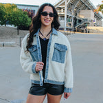 Sherpa Denim Jacket