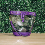 Purple Bucket Bag