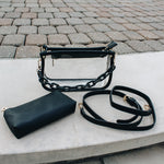 Chunky Chain Clear Bag with Pouch