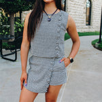 Houndstooth Button Set