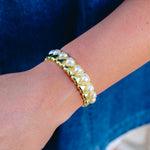 Pearl Heart Cuff