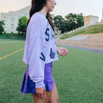 K-State Patched Up Cropped Long Sleeve