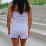 Stripe Tube Romper