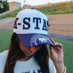 K-State Split Trucker Hat