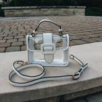 Front Buckle Clear Bag