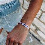 K-State Script Hinge Bracelet