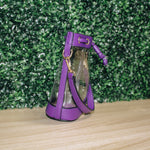 Purple Bucket Bag