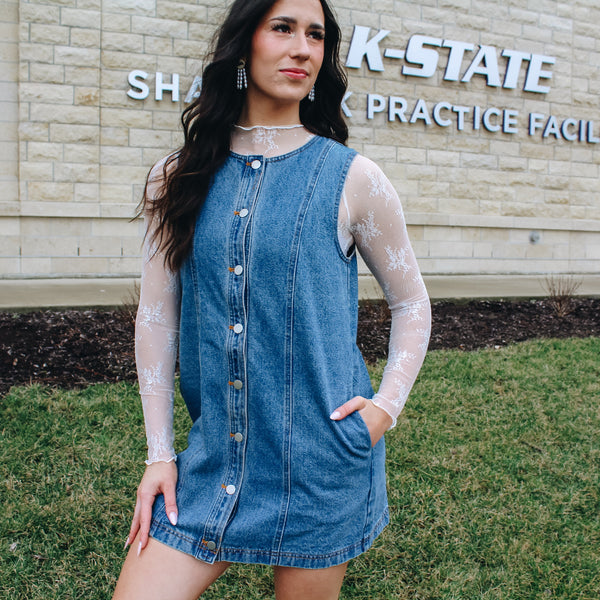 Button Down Denim Dress – Revelry Thread Co