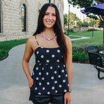 Polka Dot Babydoll Tank