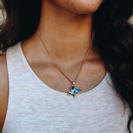KSU Flag Willie Charm Necklace