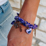 K-State Bandana Charm Bracelet