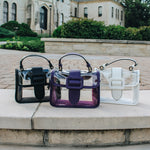Front Buckle Clear Bag