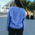 Cuffed V-Neck Cardigan