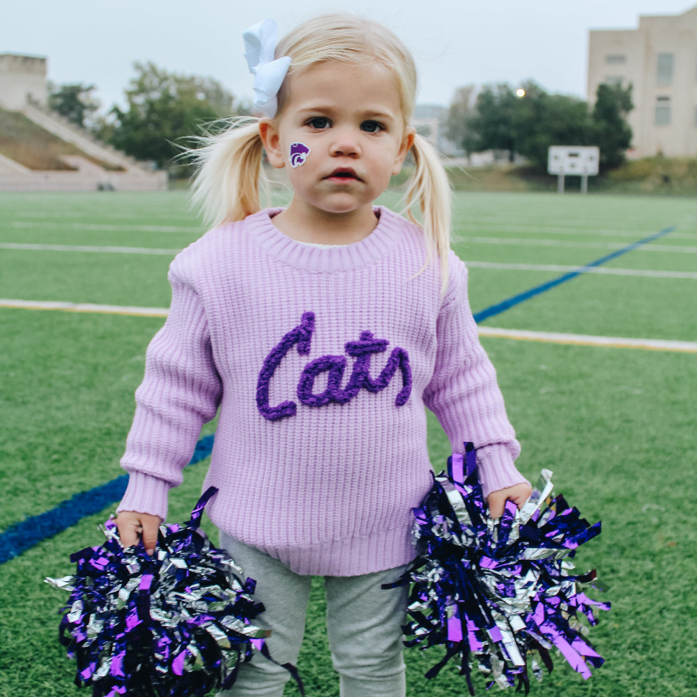 Kids K-State Yarn Sweater