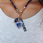 K-State Charm Cord Necklace