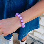 Lavender Bubble Bracelet