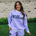 Gingham Wildcats Crewneck (Adult)