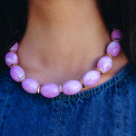 Jelly Pop Lavender Necklace