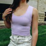 Seamless Lavender Tank