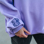 KSU Lavender Mock Neck