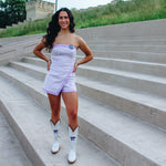 Stripe Tube Romper