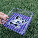 Small Acrylic Flag Willie Tray
